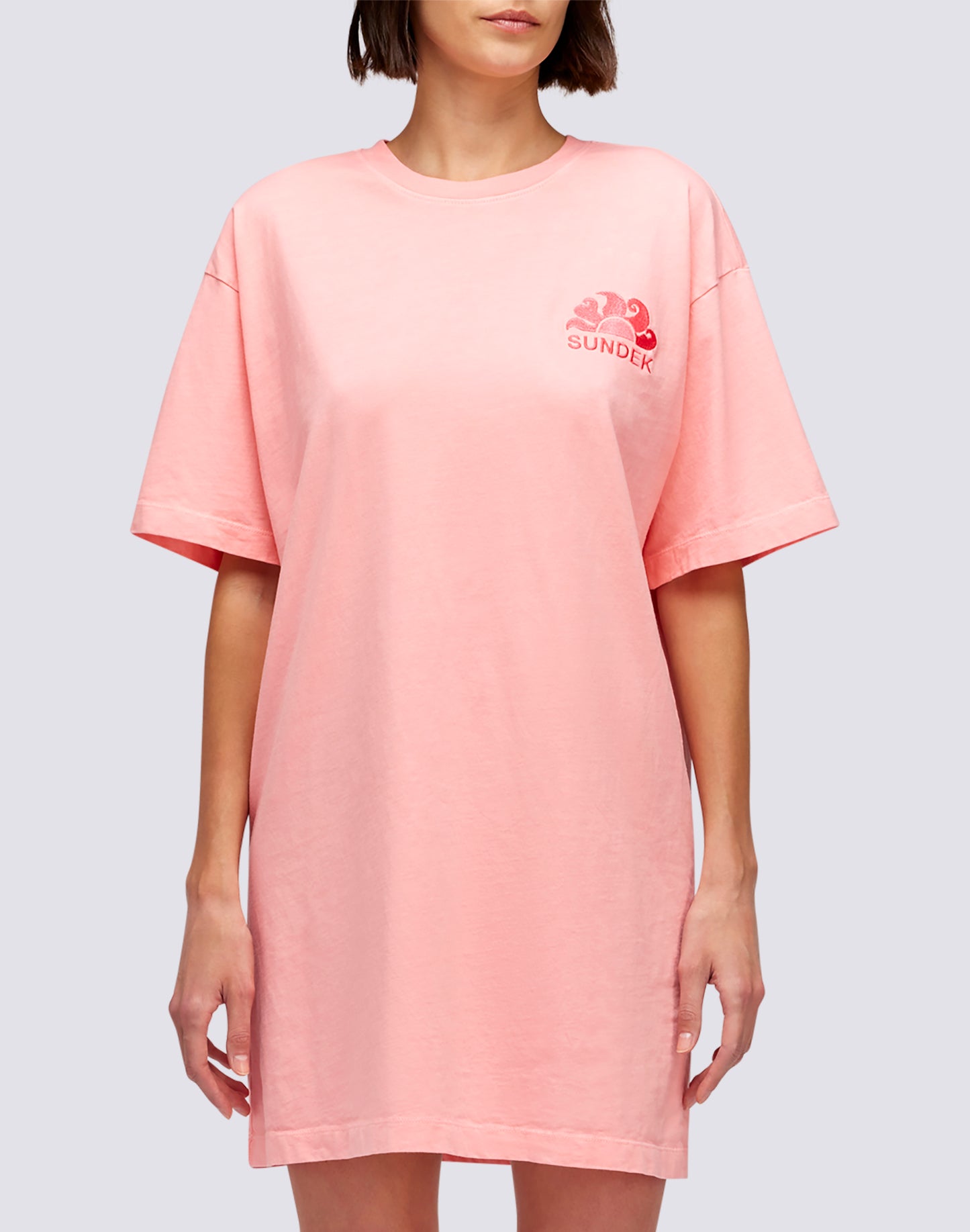 MAXI T-SHIRT AVEC LOGO BRODÉ