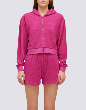 SHORTS DONNA IN SPUGNA ELASTICIZZATI