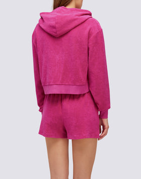 SHORTS DONNA IN SPUGNA ELASTICIZZATI