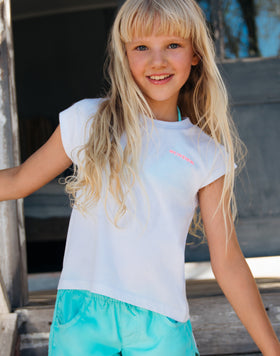 T-SHIRT AVEC LOGO DEGRADÉ