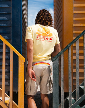 NEW HERBERT CREW NECK T-SHIRT WITH MAXI-LOGO