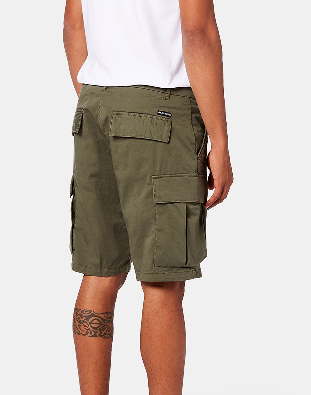 STRETCH COTTON CARGO SHORTS