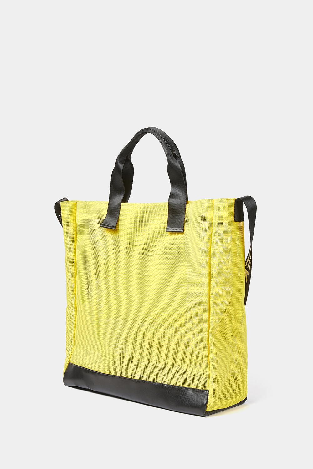 Mesh Borsa Da Spiaggia Pieghevole In Nylon - Grande Capacità 33L - 8 Tasche Esterne - Leggera Per Viaggi, Spesa, Picnic - 43x39x20 Cm