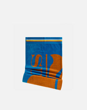 NEW CLASSIC - SERVIETTE DE PLAGE JACQUARD AVEC LOGO