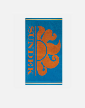 NEW CLASSIC - SERVIETTE DE PLAGE JACQUARD AVEC LOGO