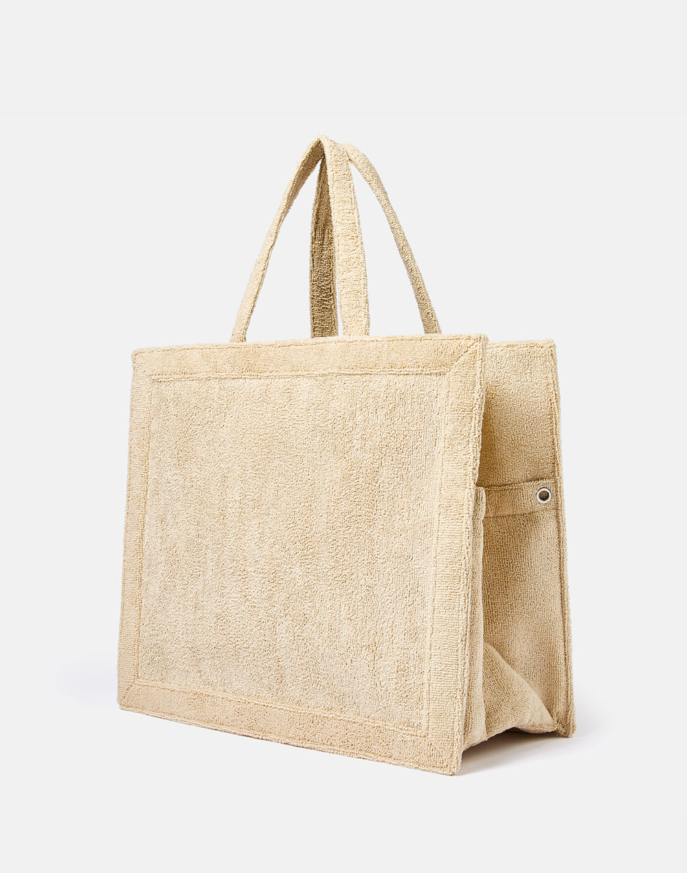 LARGE TOWELLING TOTE BAG