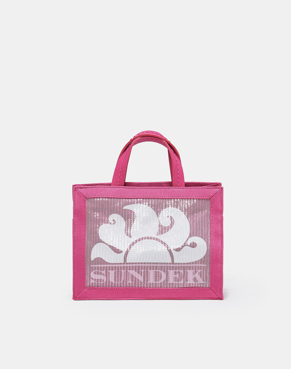 SMALL SEQUINNED TOTE BAG