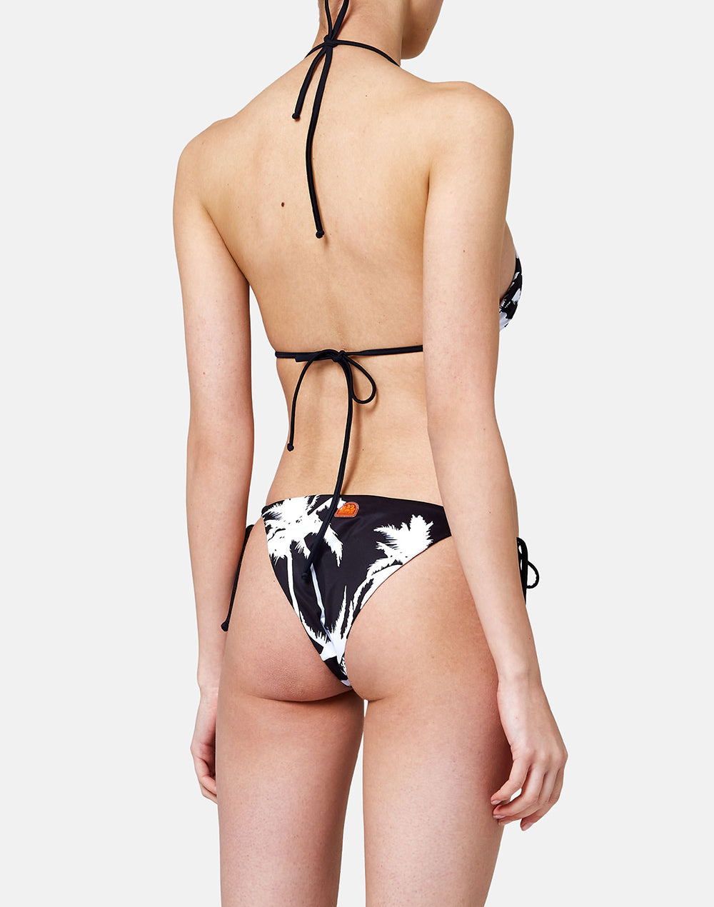 ANITA MULTIPALM PRINT BIKINI BRIEFS WITH ADJUSTABLE SIDES