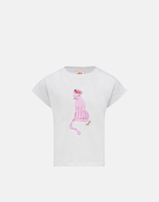 T-SHIRT EN JERSEY DE COTON